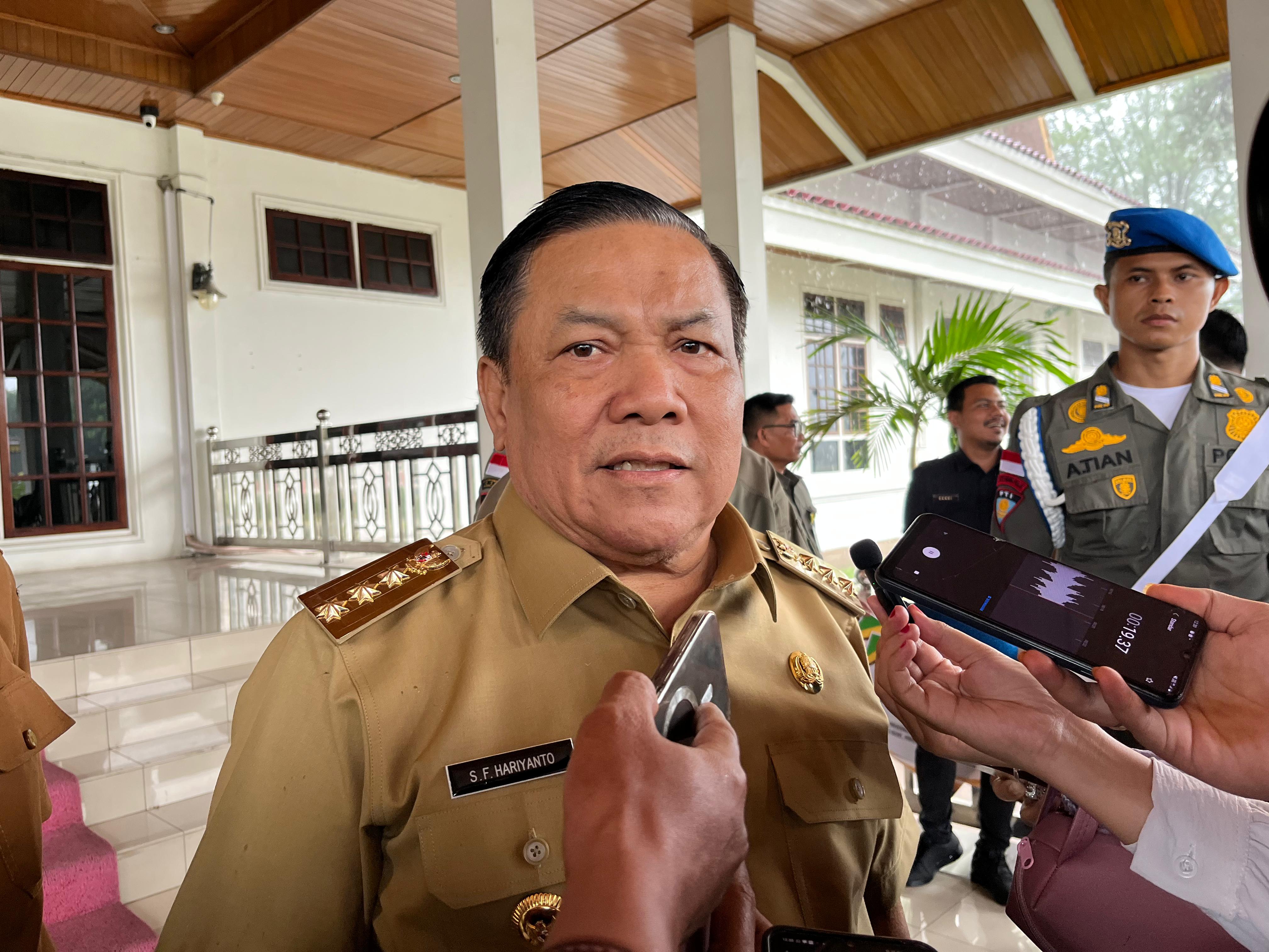 Plt Gubernur Riau, SF Hariyanto.